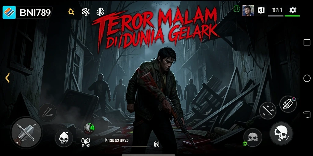Gameplay BNI789 yang menegangkan di dunia horor.