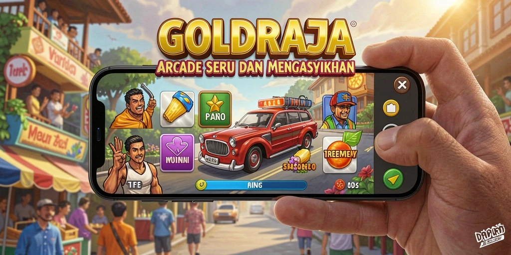 Tangkapan layar gameplay GOLDRAJA yang menampilkan aksi seru di permainan Arcade.