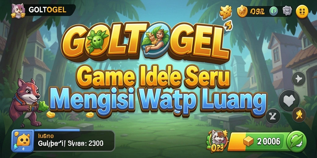 Tangkapan layar gameplay GOLTOGEL yang menampilkan aksi Idle yang menarik.