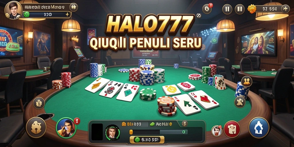 Tampilan gameplay QiuQiu yang menakjubkan di HALO777.
