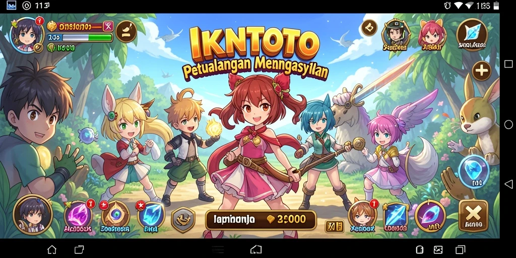 Tampilan gameplay IKNTOTO yang seru dan menarik.
