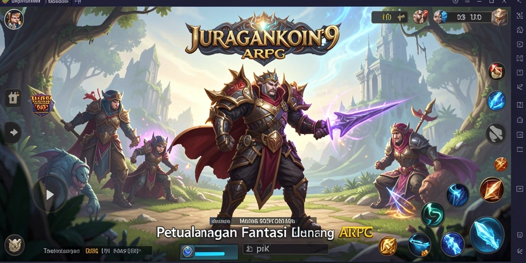 Gameplay seru dari JURAGANKOIN99 yang menampilkan pertarungan epik.