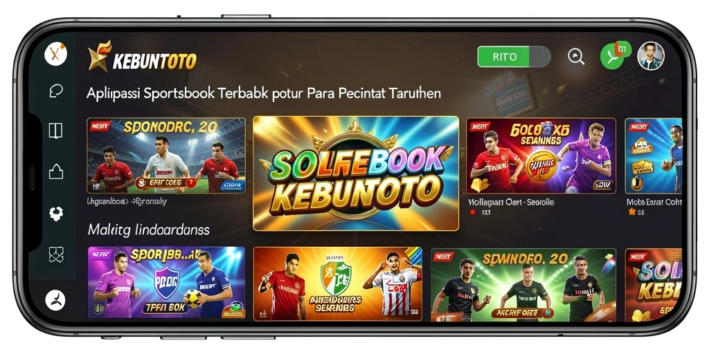Tampilan menarik dari gameplay KEBUNTOTO untuk taruhan olahraga.