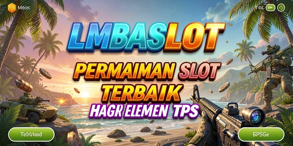 Tampilan gameplay LMBASLOT dengan elemen TPS yang menarik.