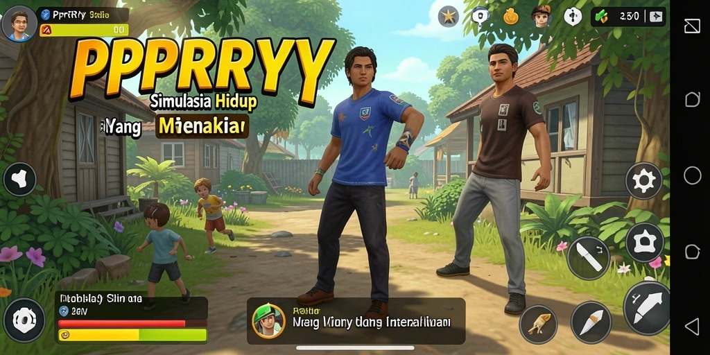Tampilan gameplay PPRRYY yang menarik dan interaktif.