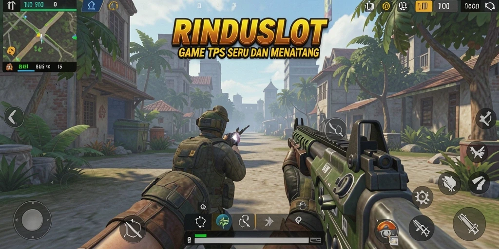 Tampilan gameplay RINDUSLOT yang seru dan intens.