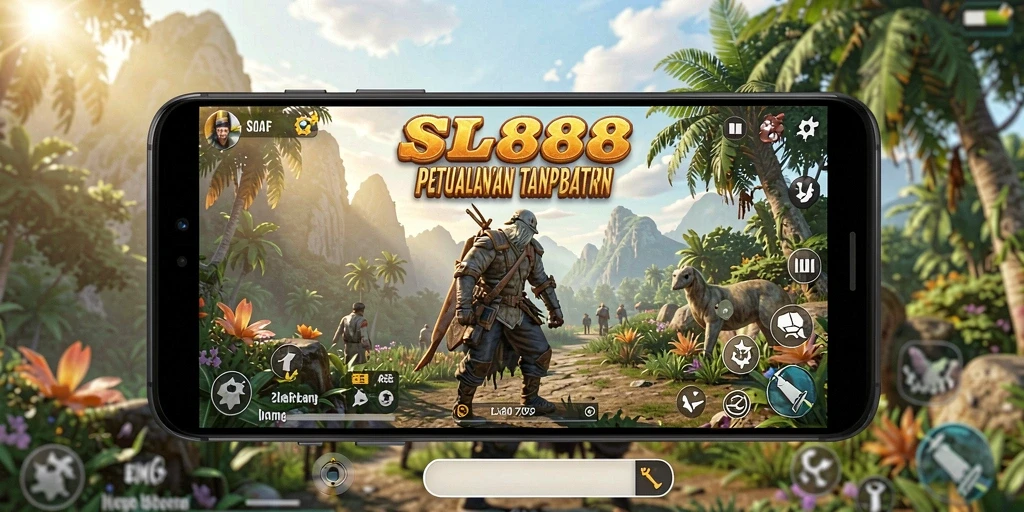 Tampilan gameplay SL888 yang menakjubkan di dunia terbuka.