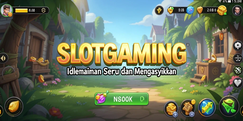Tangkapan layar menampilkan gameplay menarik dari permainan Idle.