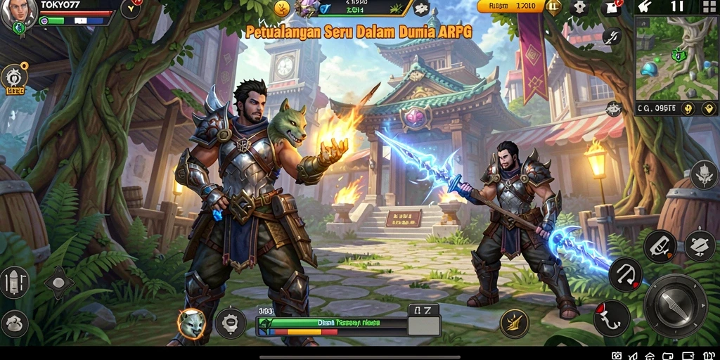 Gameplay ARPG yang menegangkan dan visual yang menakjubkan.